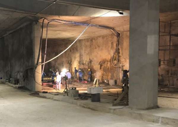 VLT: titular da Seinfra acompanha obras no túnel da Borges de Melo