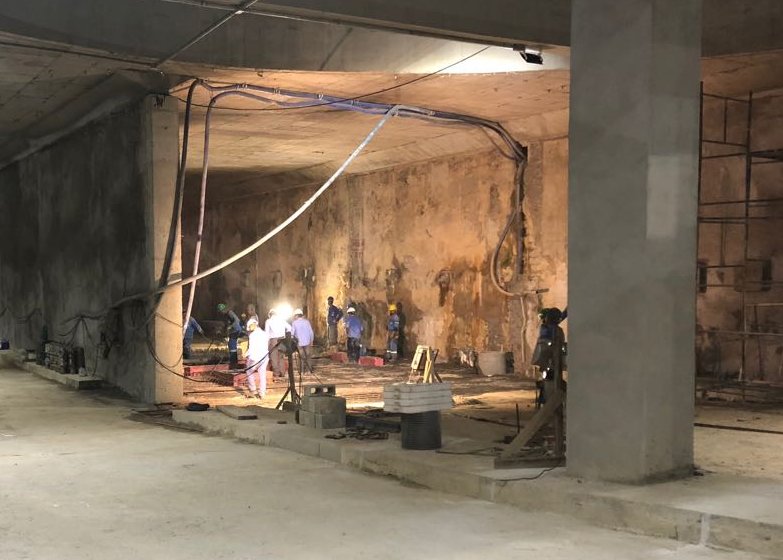 VLT: titular da Seinfra acompanha obras no túnel da Borges de Melo