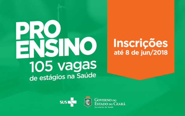 Proensino abre inscrição para seleção de estagiários