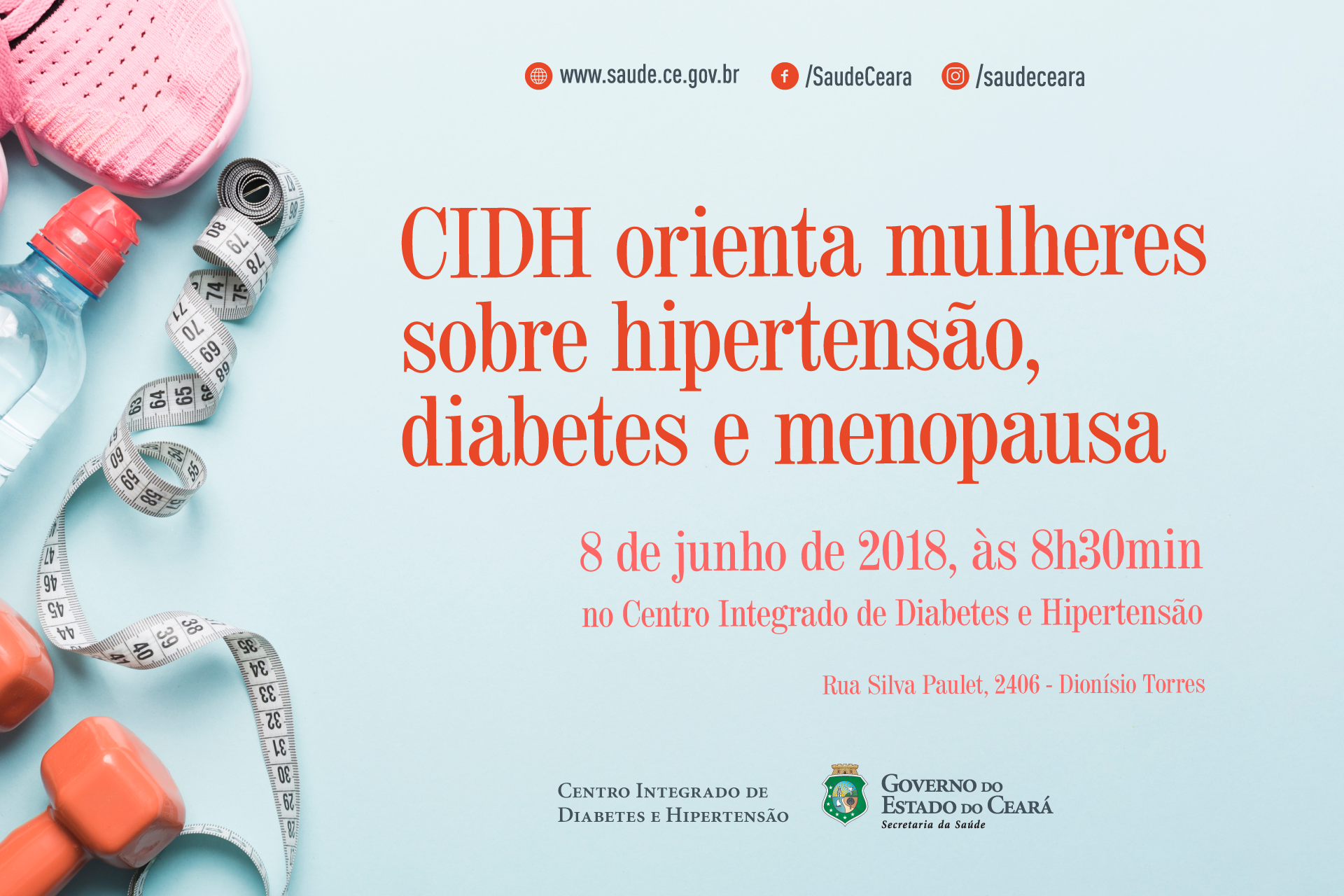 Menopausa é tema de ação educativa do Centro de Diabetes e Hipertensão