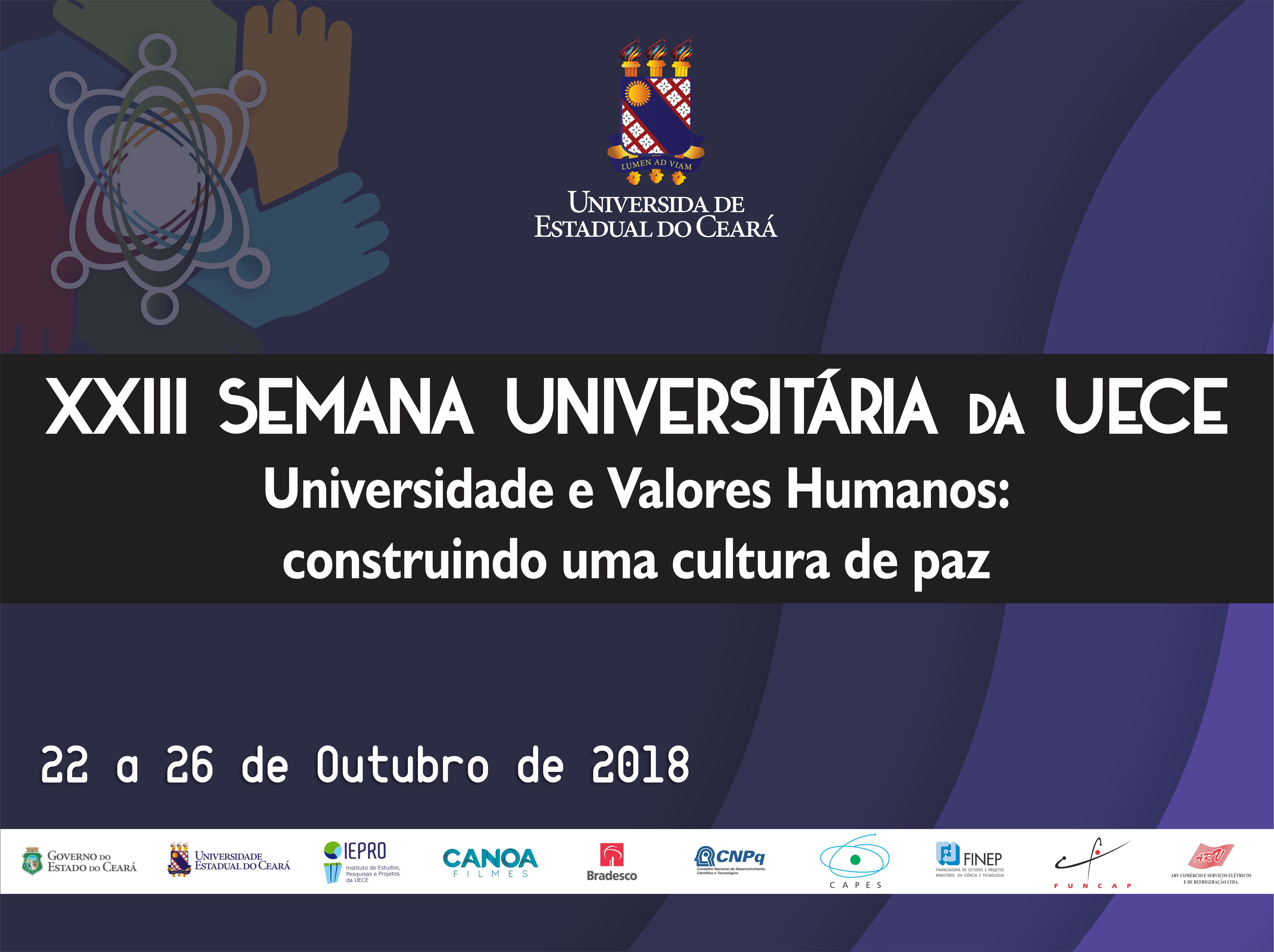 UECE realiza seu maior evento cientifico e cultural: XXIII Semana Universitária