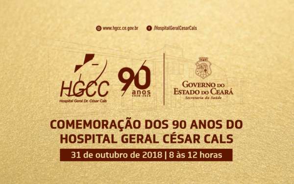 Hospital Geral Dr. César Cals comemora 90 anos com programação especial