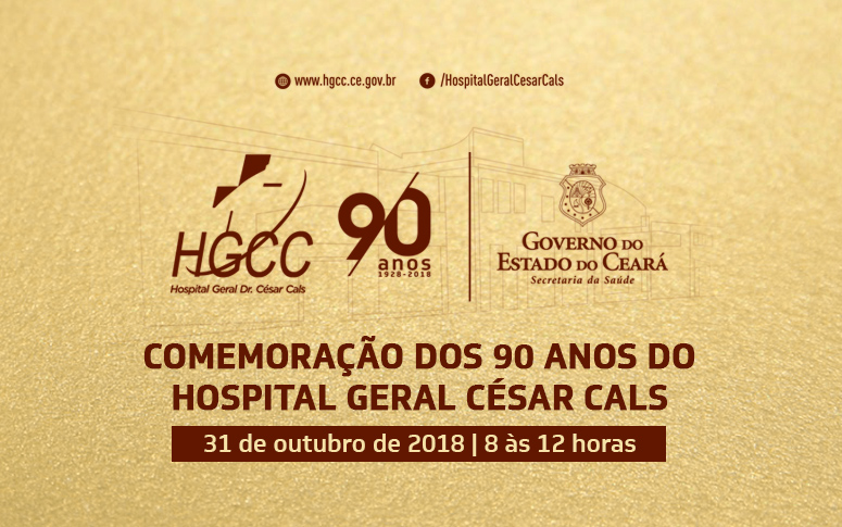 Hospital Geral Dr. César Cals comemora 90 anos com programação especial