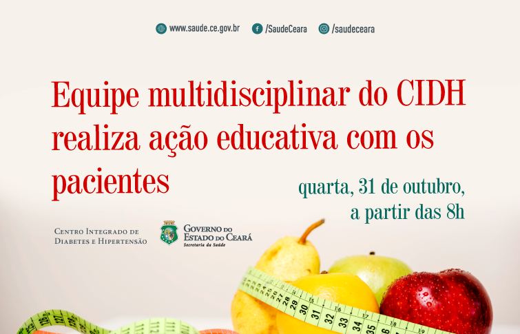 Pacientes do CIDH participam de ação educativa na quarta (31)