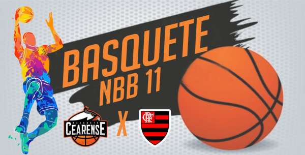 CFO será palco para partida entre Basquete Cearense x Flamengo no NBB 11