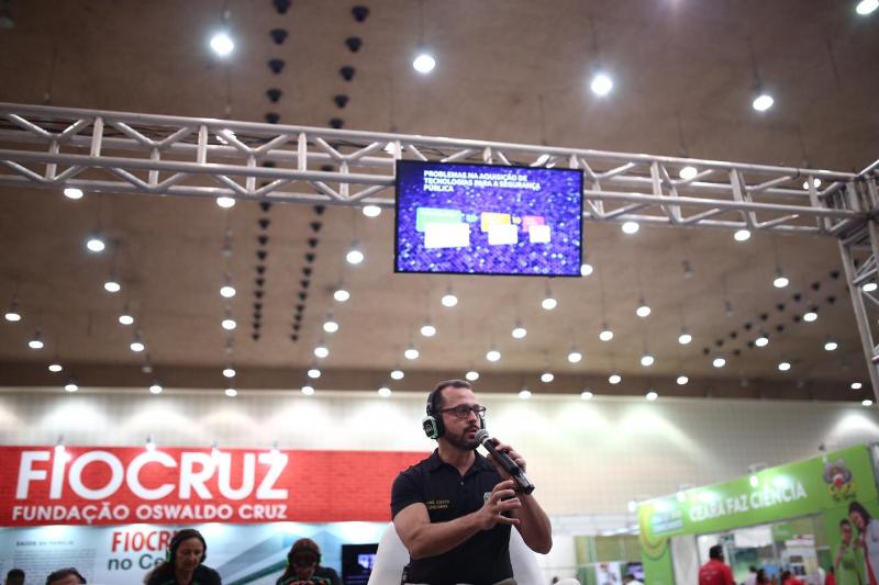 SSPDS apresenta soluções tecnológicas voltadas para a segurança pública na Feira do Conhecimento