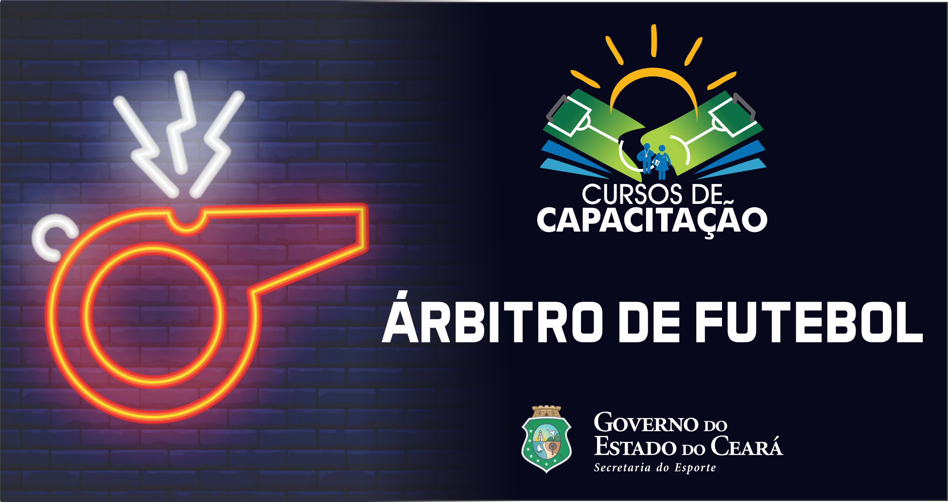 Sesporte realiza curso de Arbitragem de Futebol em três polos do Interior