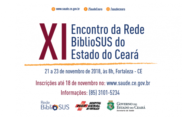 Rede BiblioSUS: Inscrições de trabalhos ocorrem até dia 14