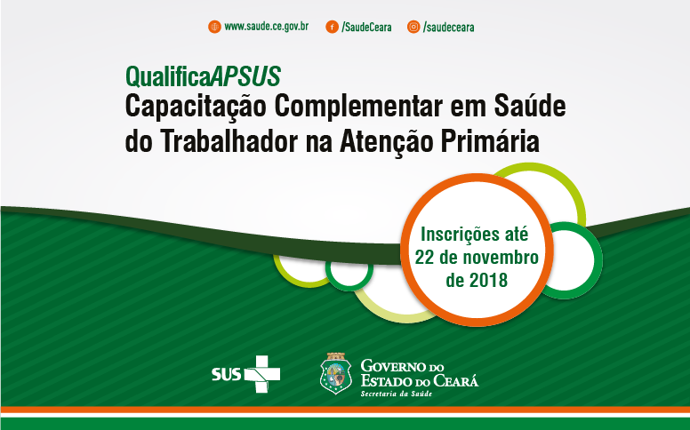 Inscrições abertas para capacitação em Saúde do Trabalhador