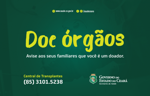 Transplantes: Ceará registra segundo melhor resultado da história em 2018