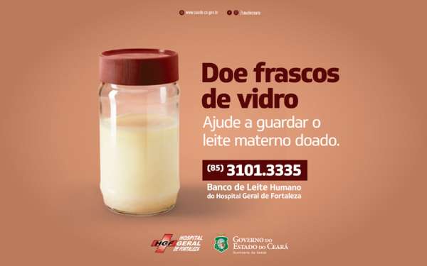 HGF faz campanha para doação de frascos de vidro