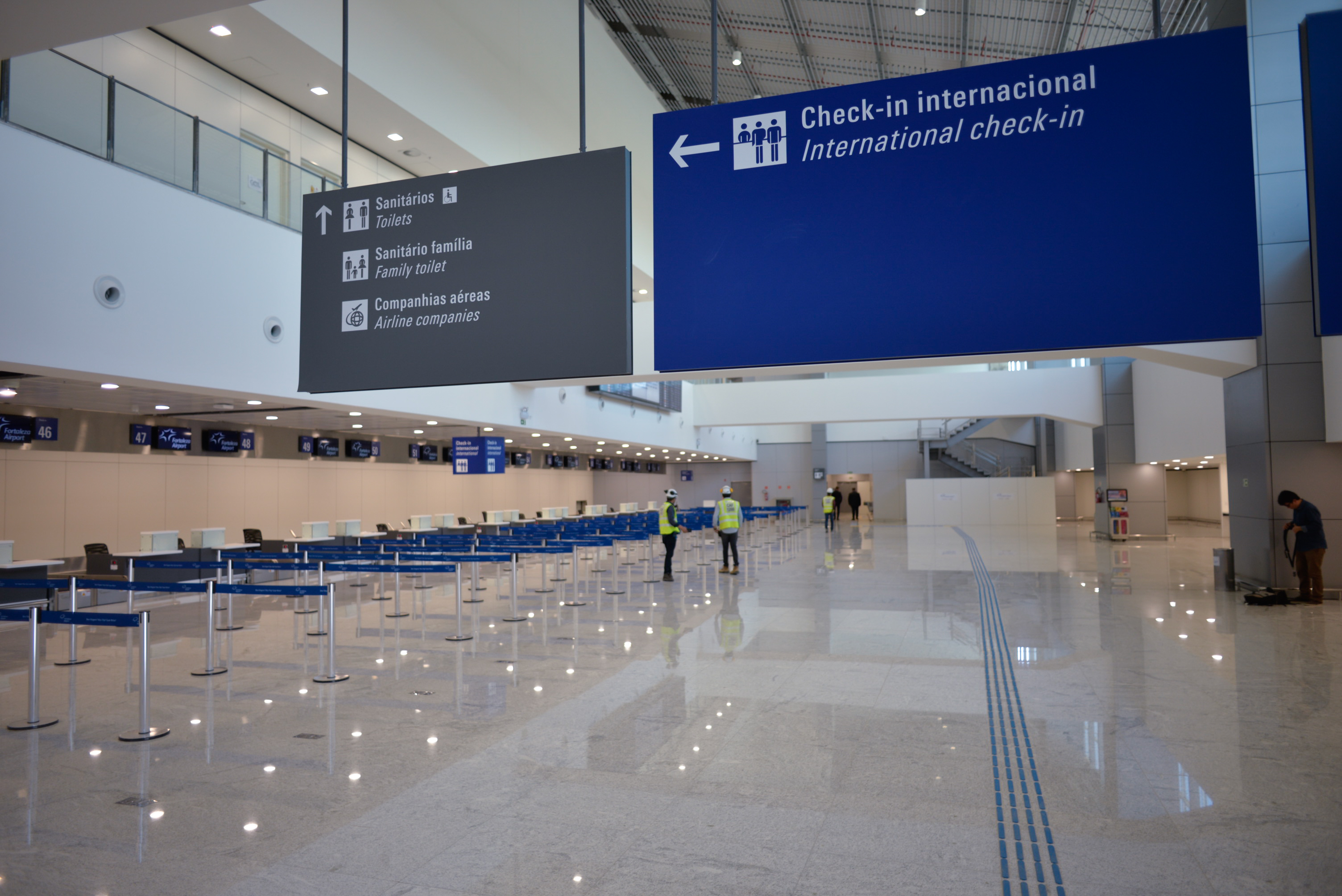 Aeroporto de Fortaleza conta com nova área de check-in a partir desta terça-feira