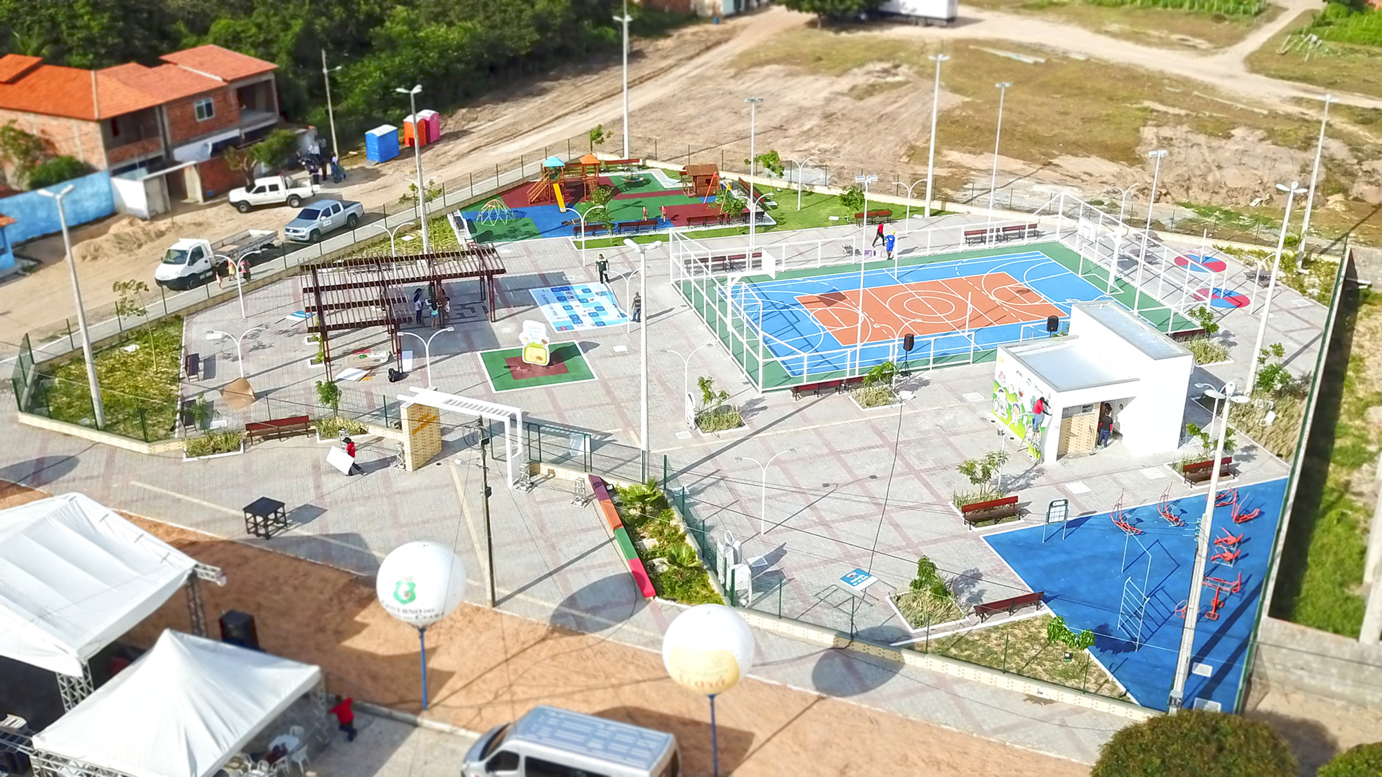 Praças Mais Infância promovem inclusão social e lazer aos cearenses