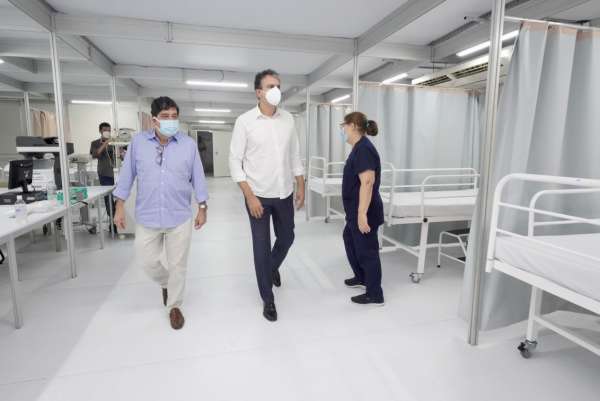 Governo do Ceará anuncia mais 104 leitos no HGF e amplia a capacidade de atendimento para a população cearense