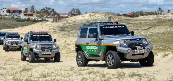 Agentes do Detran-CE recebem capacitação para conduzir veículos off-road