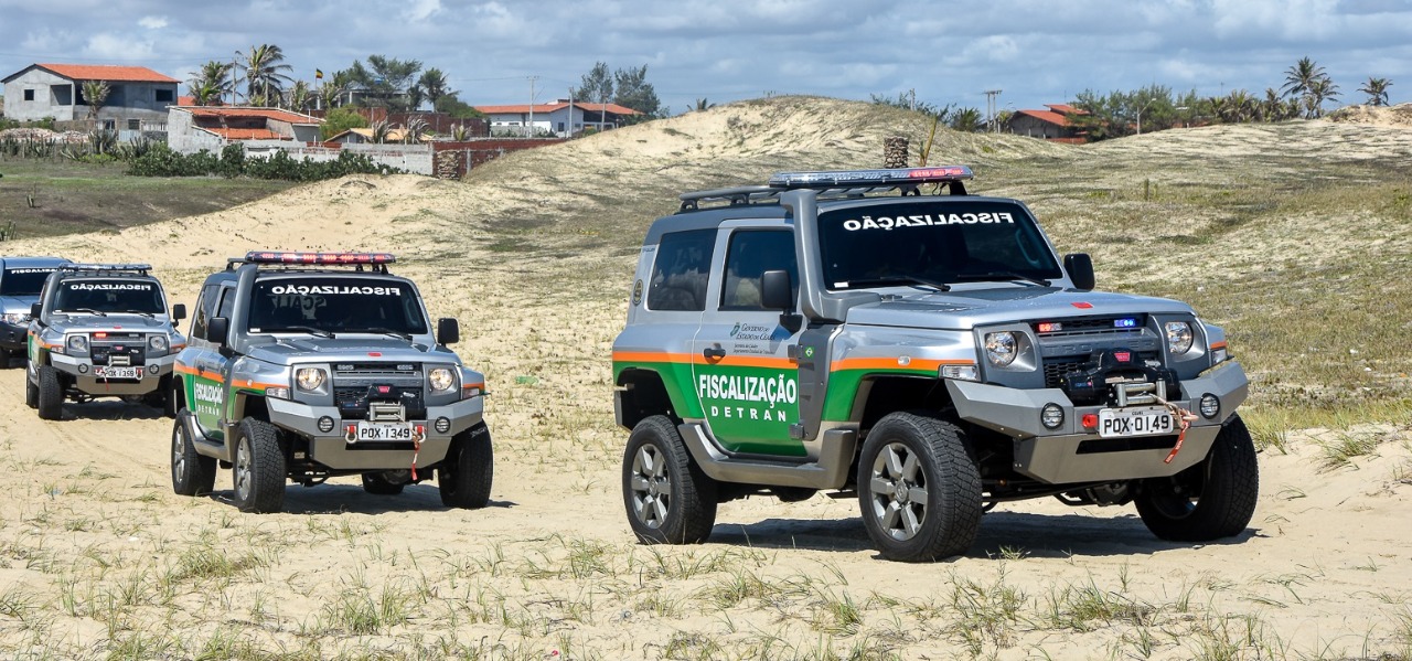 Agentes do Detran-CE recebem capacitação para conduzir veículos off-road