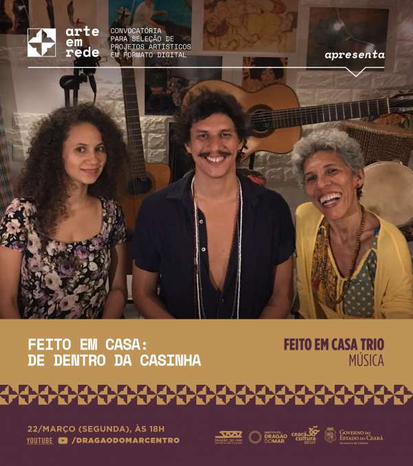 Dragão do Mar exibe três espetáculos da convocatória Arte em Rede a partir desta segunda-feira (22)