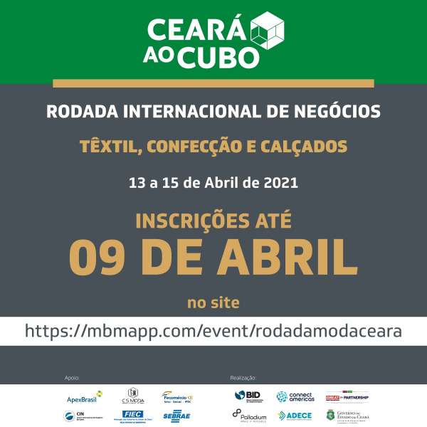 Prorrogado prazo para inscrições da Rodada Internacional de Negócios da Moda
