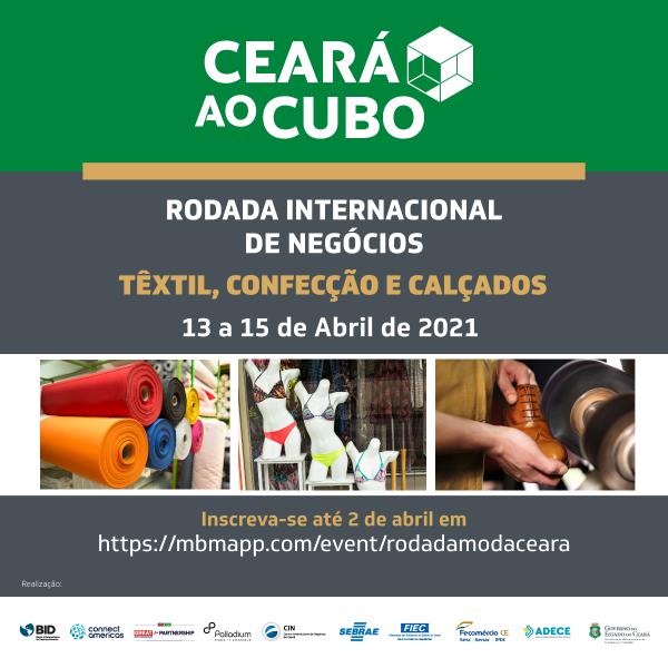 1ª Rodada Internacional de Moda será realizada em abril