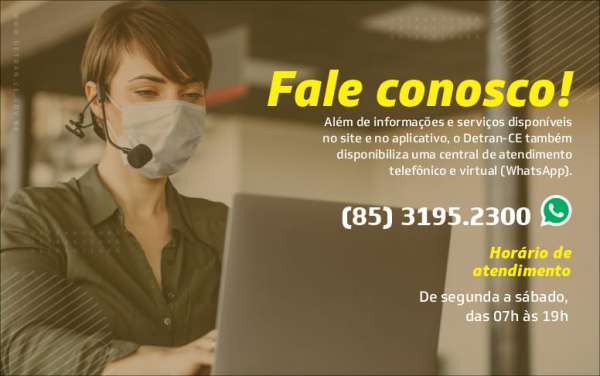 Tele Detran conta com atendimento pelo WhatsApp e fortalece assistência virtual aos usuários