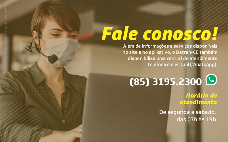 Tele Detran conta com atendimento pelo WhatsApp e fortalece assistência virtual aos usuários