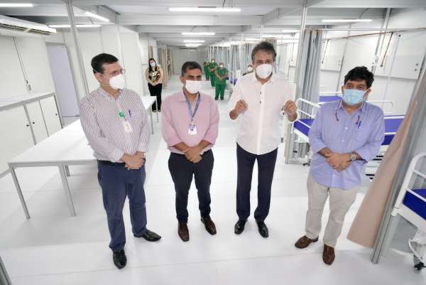 Governo do Ceará entrega mais 35 leitos exclusivos para Covid-19 no Hospital Geral Dr. Waldemar Alcântara