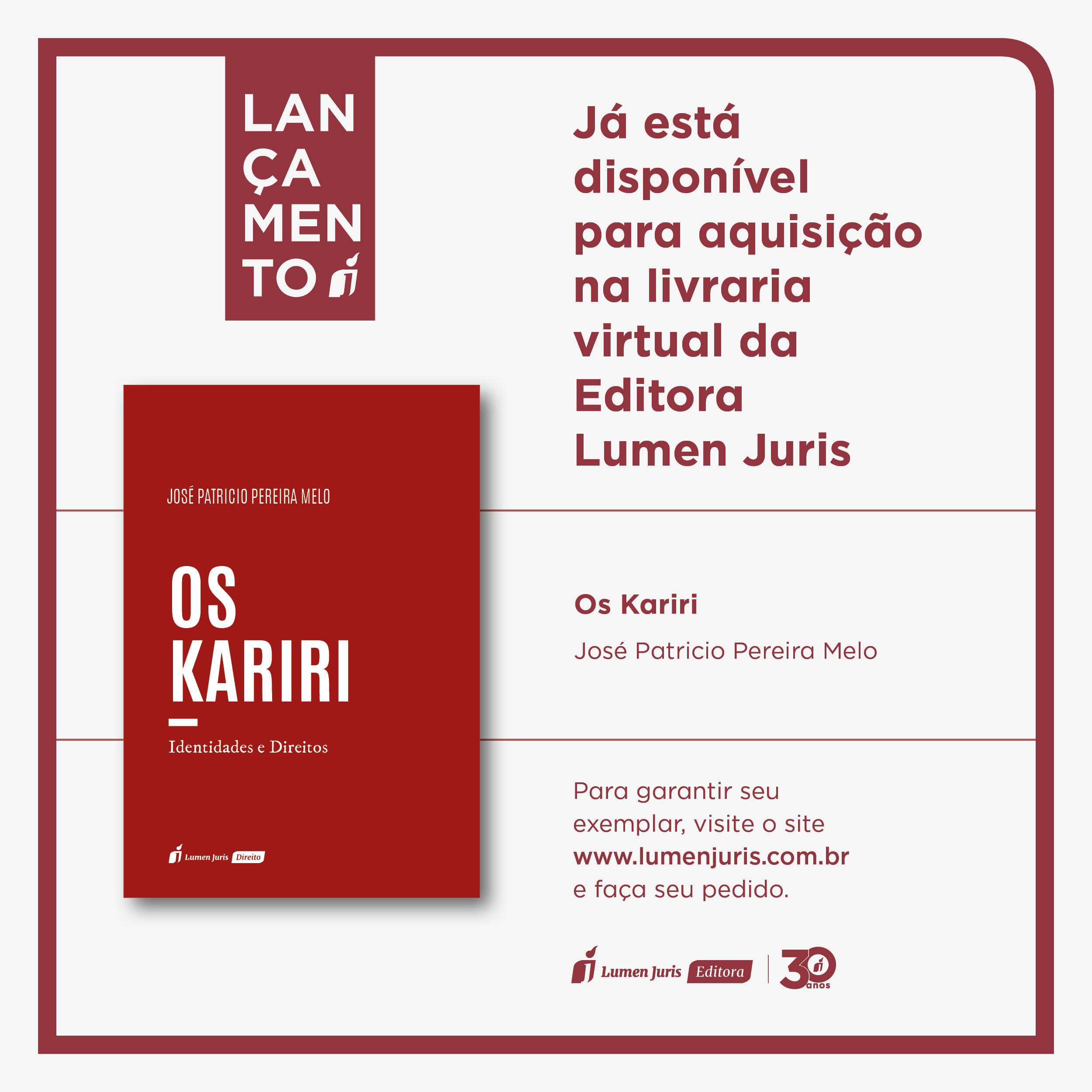 Livro de professor da Urca resgata história dos índios Kariri e processo identitário dos povos originais da Região