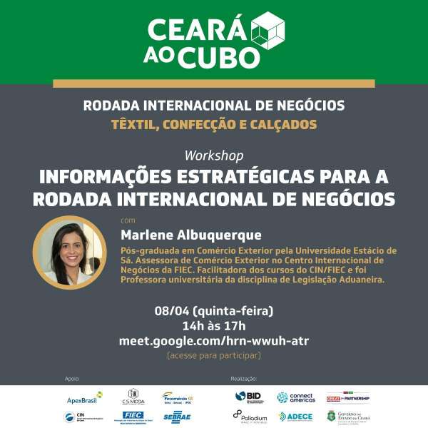 Workshop preparatório é oferecido aos fornecedores da Rodada Internacional de Negócios da Moda