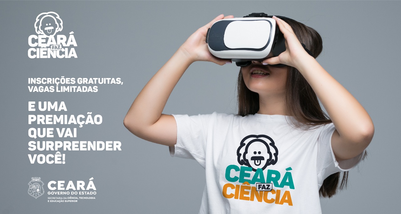 Mostra Ceará Faz Ciência inscreve trabalhos até o próximo dia 30