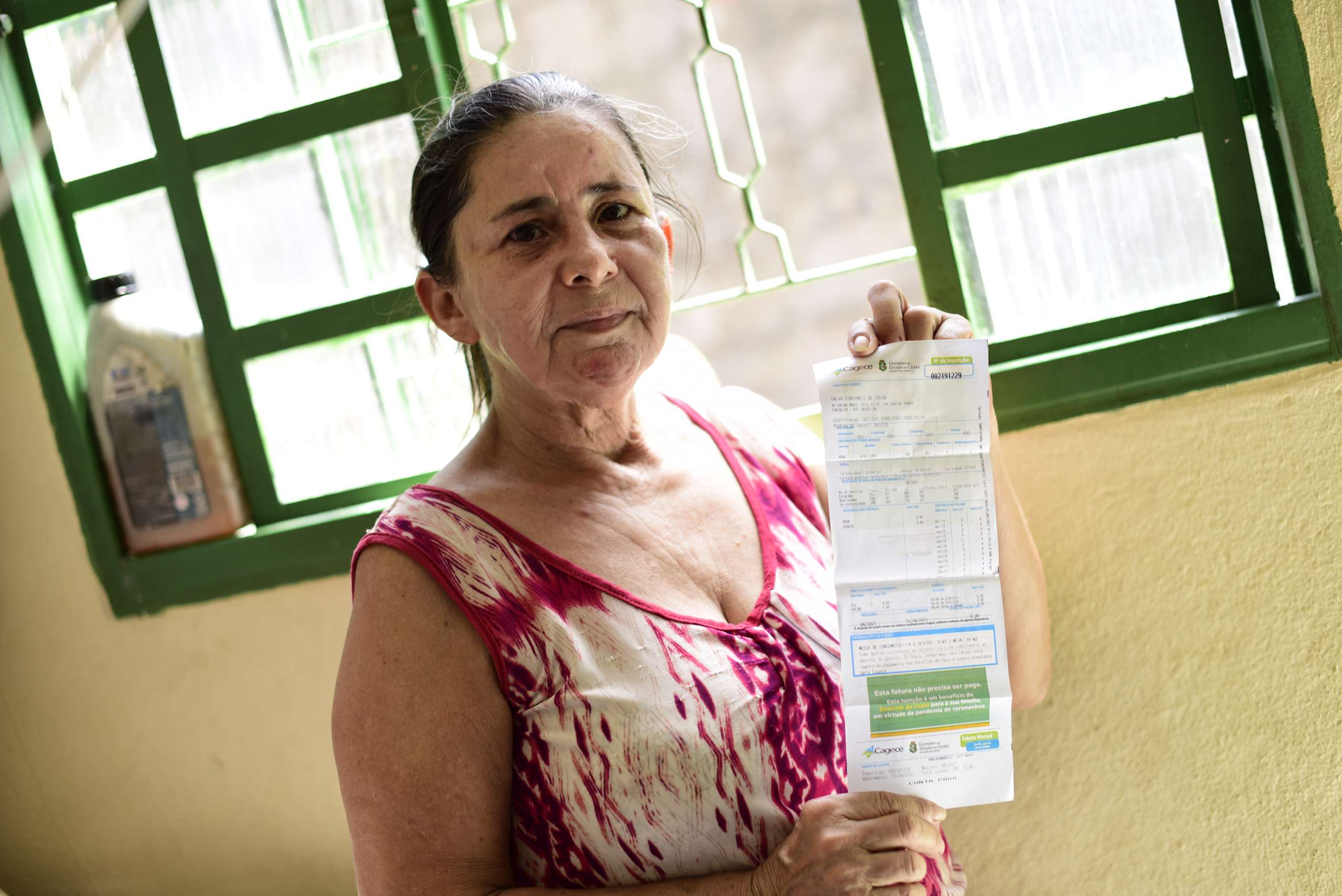 Isenções no pagamento das contas de água e esgoto da Cagece já estão valendo em todo o Ceará