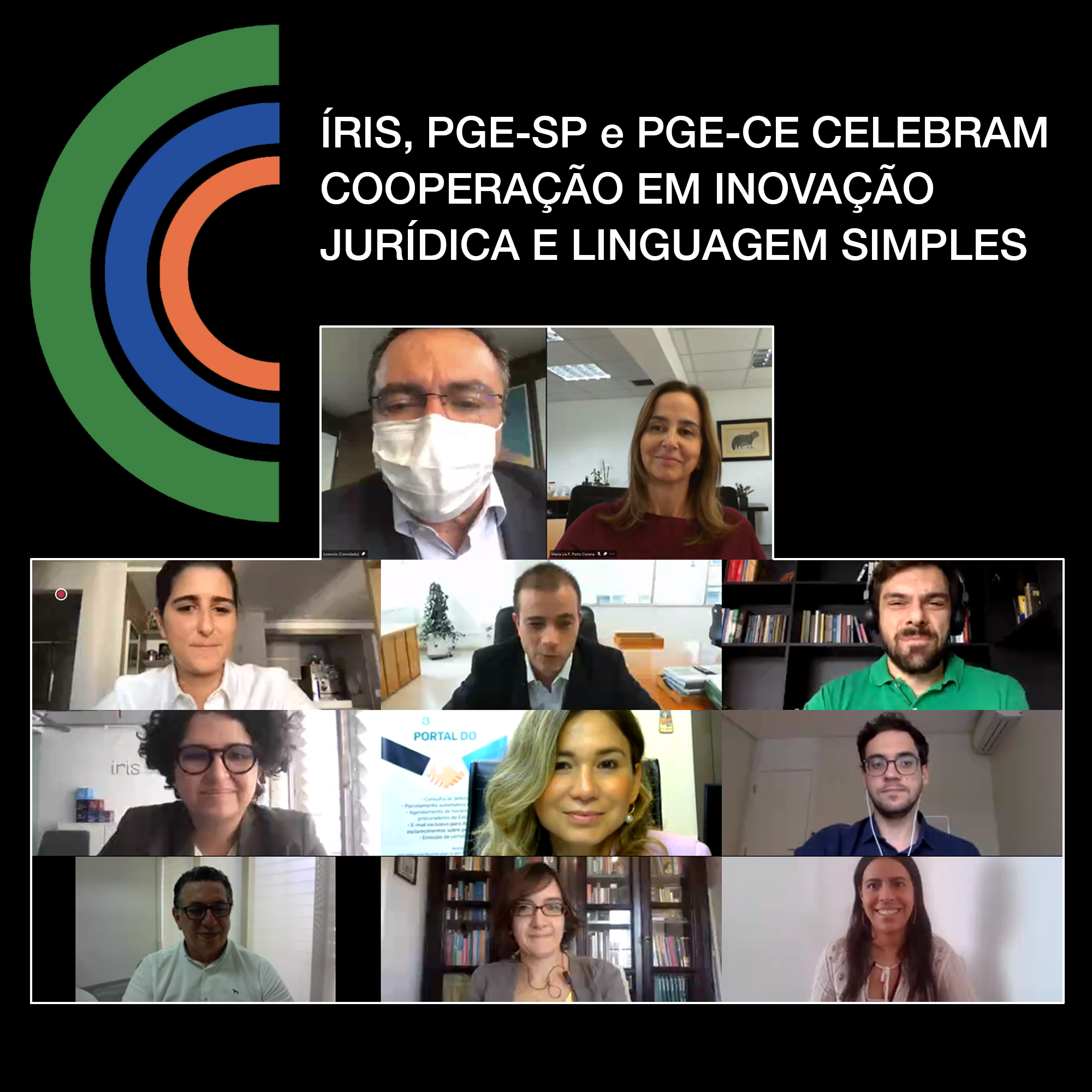 Governo do Ceará, via Íris, firma parceria com a PGE-SP com a colaboração da PGE-CE