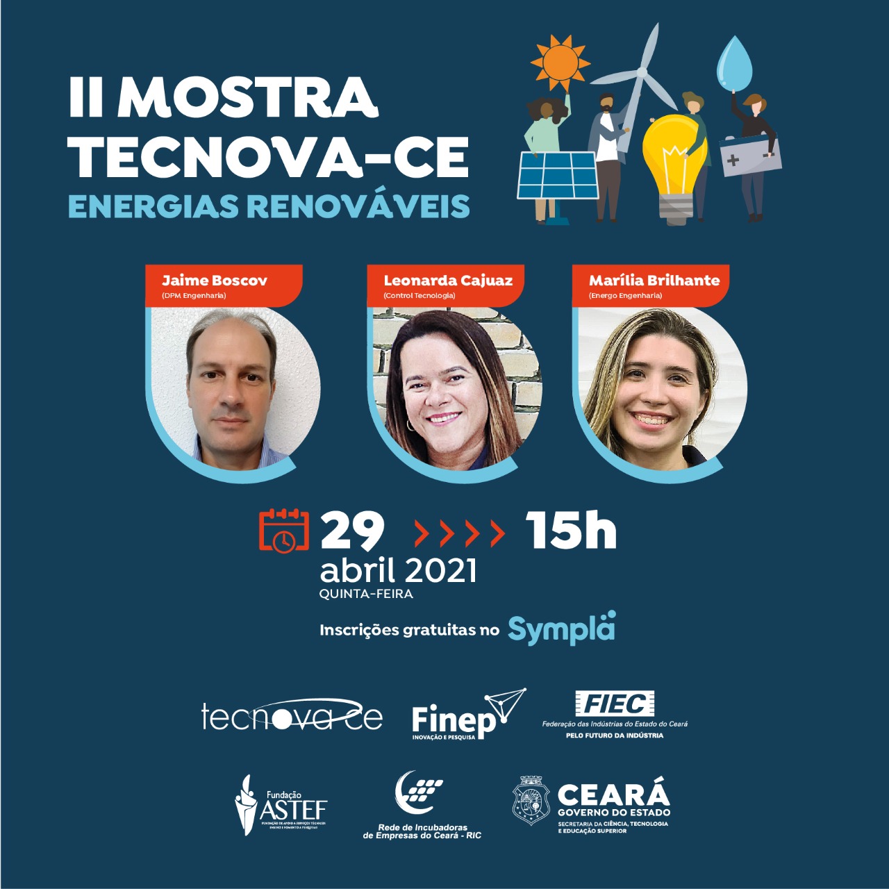 II Mostra Tecnova-CE apresentará projetos inovadores na área de Energias Renováveis