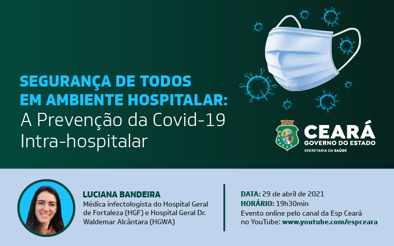 Webconferência debate segurança nos serviços de saúde nesta quinta (29)