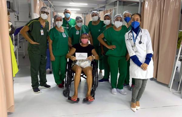 Inaugurada há menos de uma semana, unidade de campanha do HRN registra primeiras altas