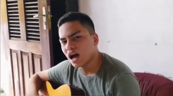 Estudante compõe paródia musical destacando cuidados na prevenção ao Coronavírus