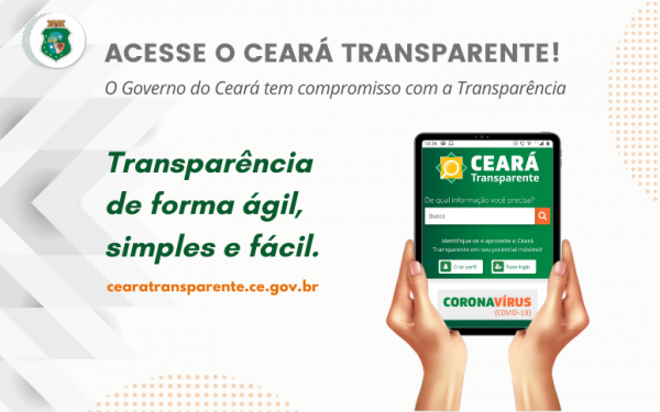 CGE divulga balanço mensal da plataforma Ceará Transparente