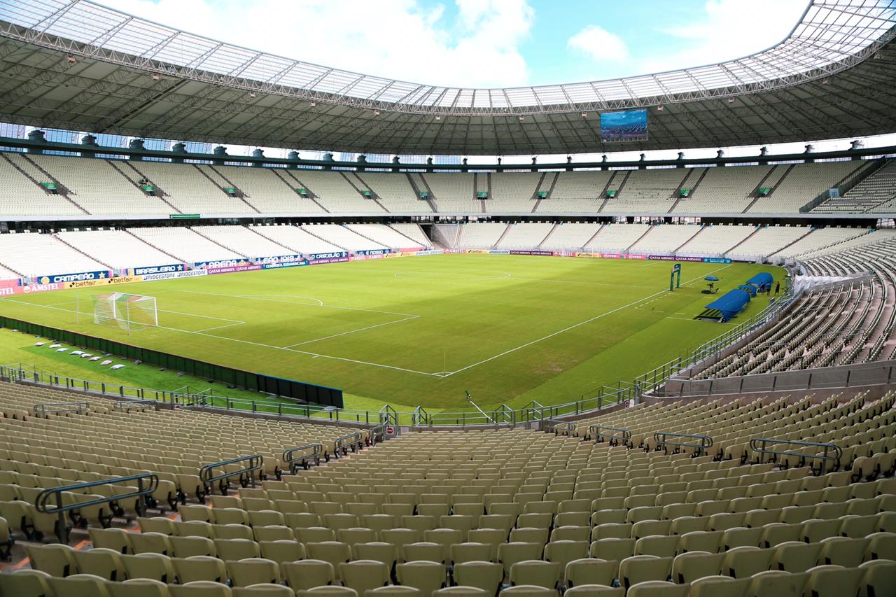 Arena Castelão recebe segundo jogo da Copa Sul-Americana nesta quarta-feira (12)