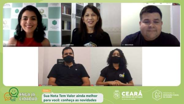 Novidades do Sua Nota Tem Valor são detalhadas na live do Engaja Cidadão