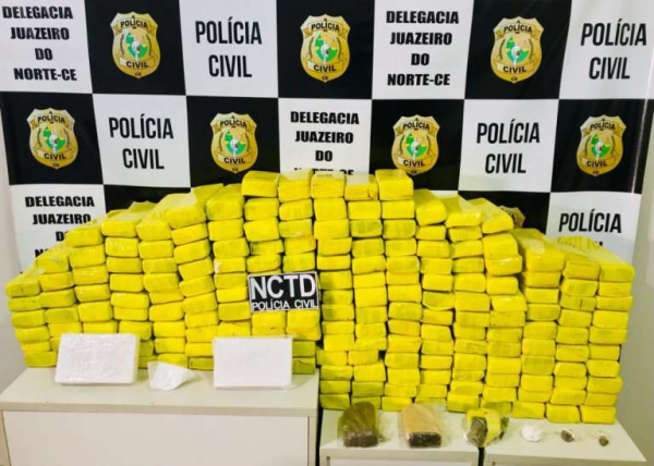Polícia Civil realiza maior apreensão de drogas no Cariri em 2021