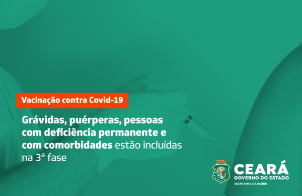 Vacina da Pfizer: Ceará segue avançando na campanha de vacinação contra Covid-19