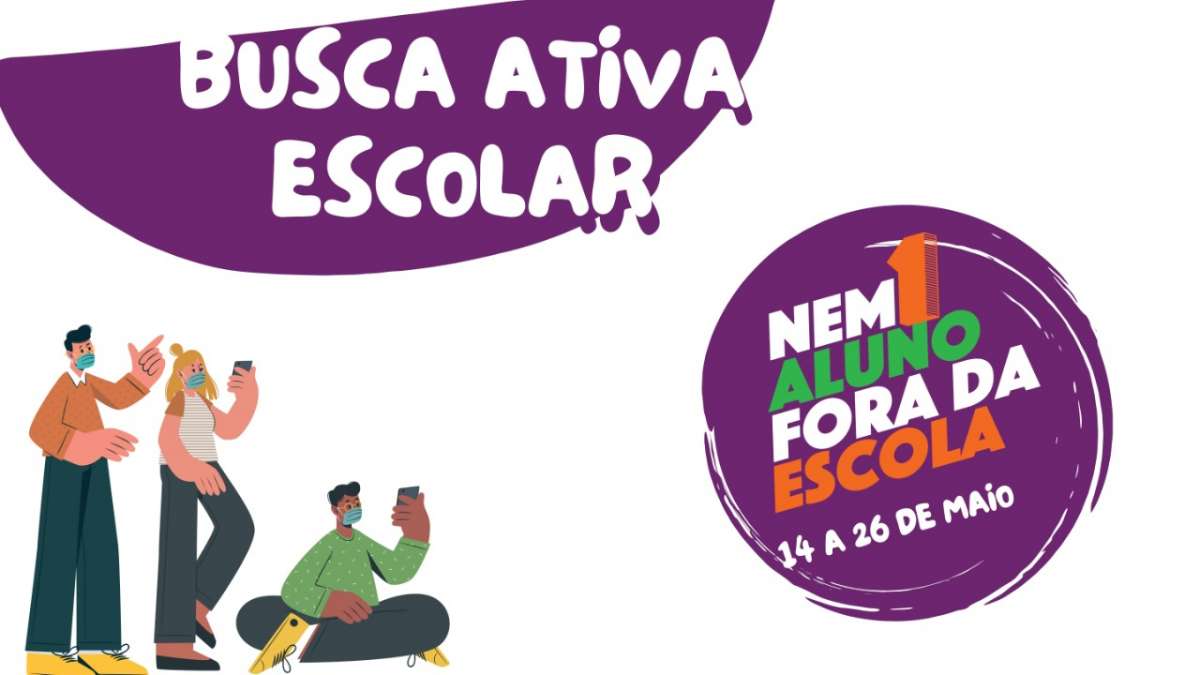 Nem 1 aluno fora da escola: Seduc promove campanha para a busca ativa de estudantes