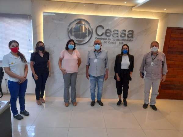 Ceasa-CE e Sesc-CE reúnem-se para formar parceria entre as entidades