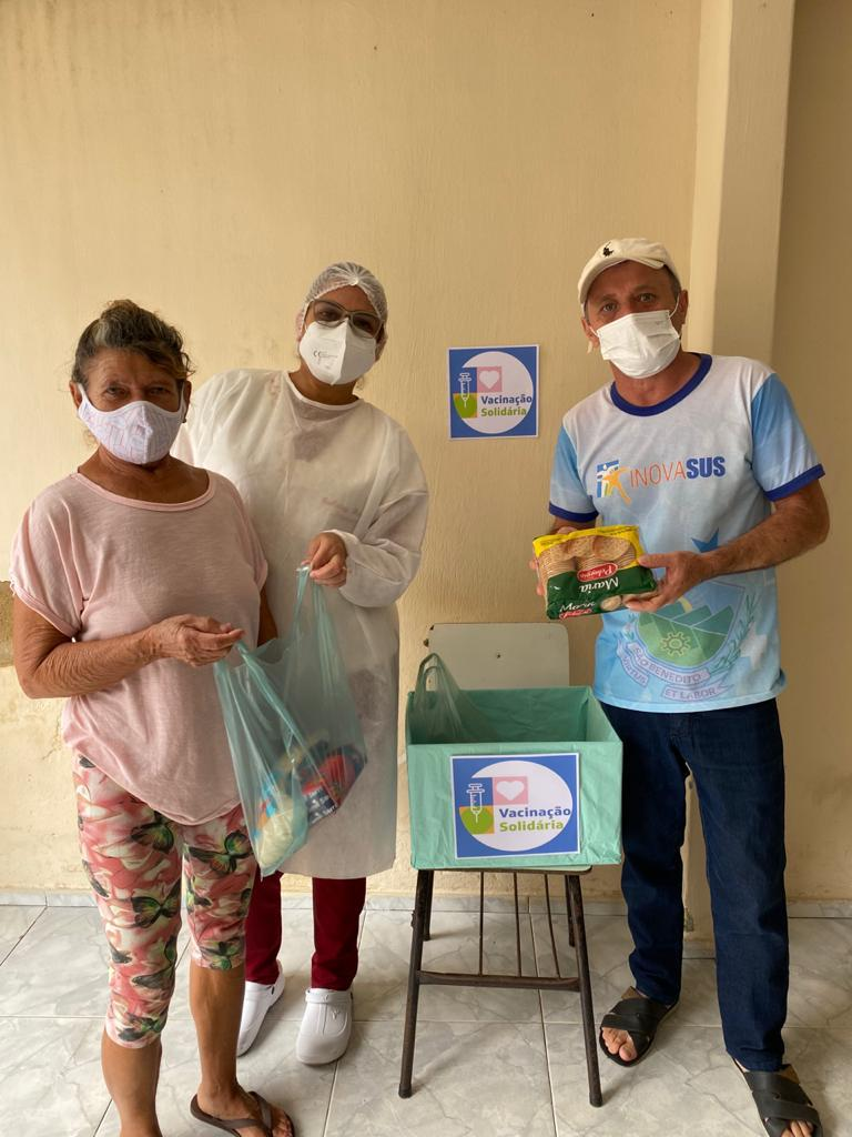 Campanha Vacinação Solidária: municípios começam a arrecadar alimentos