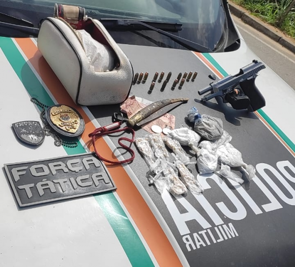 Drogas e aves silvestres são apreendidas em ação da PMCE com apoio da Ciopaer