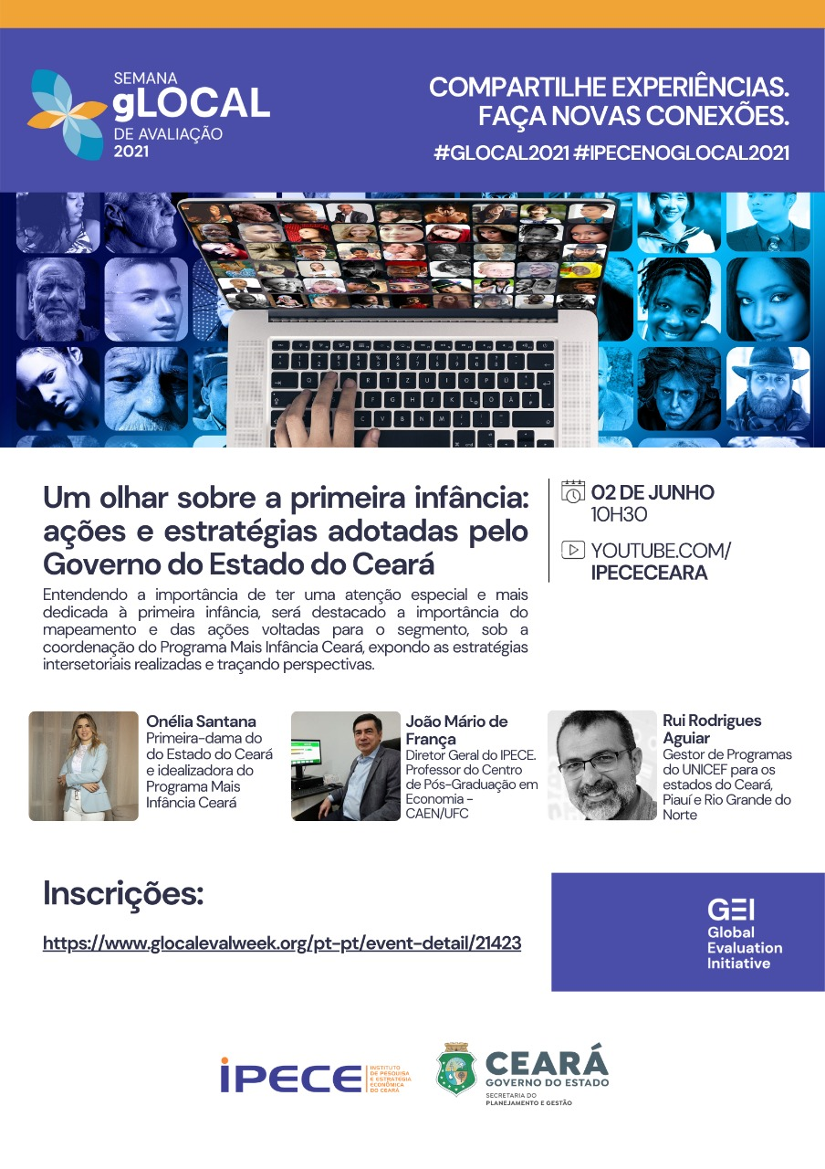 Primeira-dama e Unicef participam de debate sobre primeira infância realizado pelo Ipece