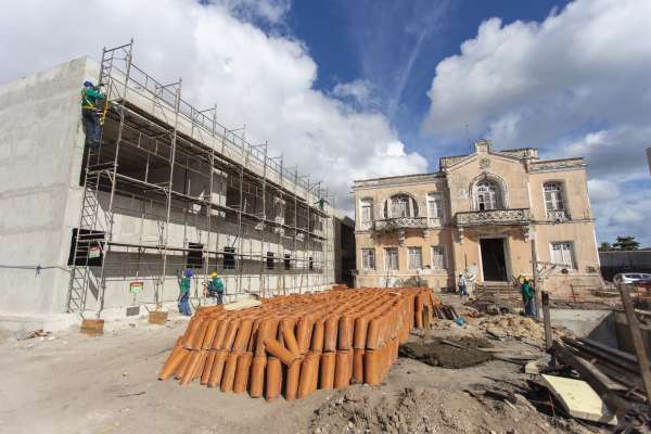 Estação das Artes: resgate histórico e incentivo à cultura norteiam a obra no Centro de Fortaleza