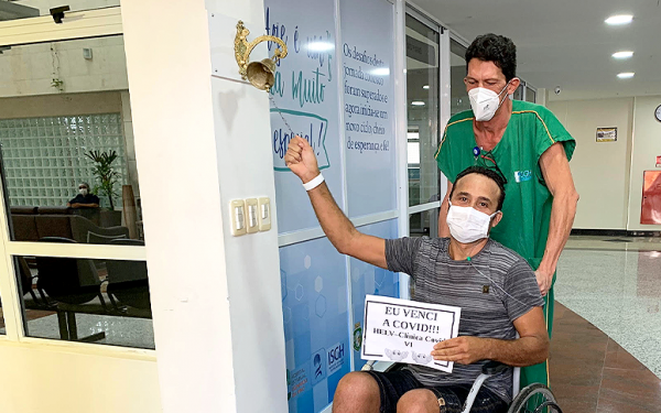 Referência em Covid-19 no Ceará, Helv celebra a marca de quatro mil altas