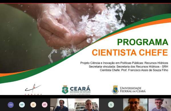 Em evento virtual, SRH lança Plano de Tecnologia e Cogerh apresenta Programa de Inovação