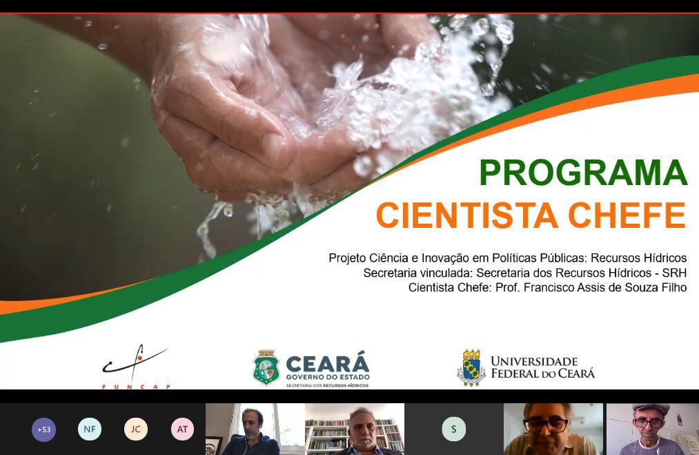 Em evento virtual, SRH lança Plano de Tecnologia e Cogerh apresenta Programa de Inovação