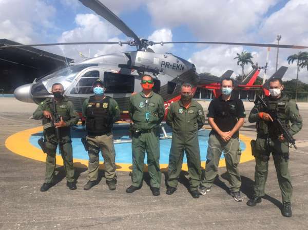 Ciopaer atua em conjunto com ICMBio, Ibama e PF no combate à pesca ilegal no Ceará